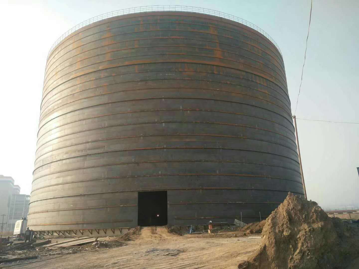 雨湖承建大型钢板库的好处及原理