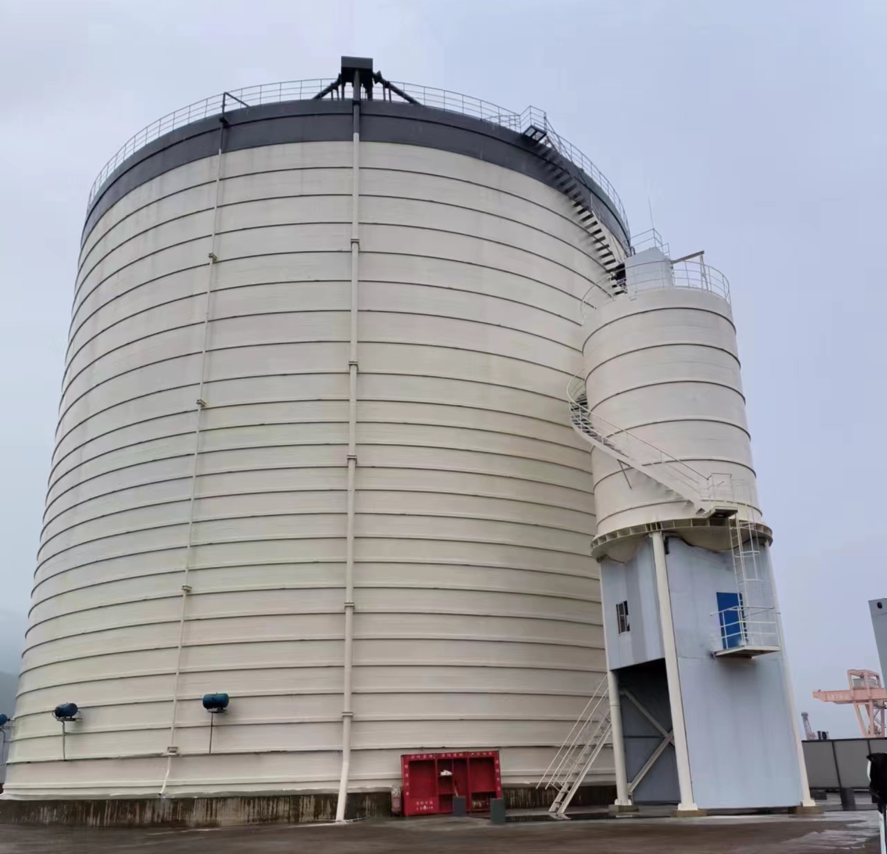 雨湖10万吨水泥钢板库