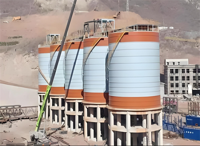 雨湖高架钢板仓